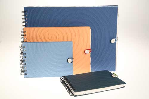 Sketchbooks in three sizes
