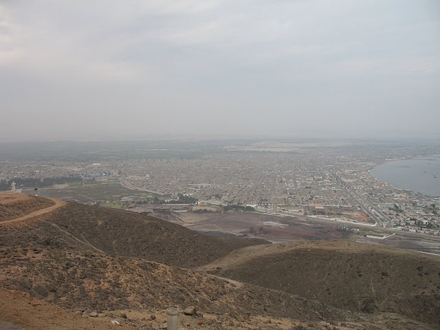 View of Chimbote and Nuevo Chimbote