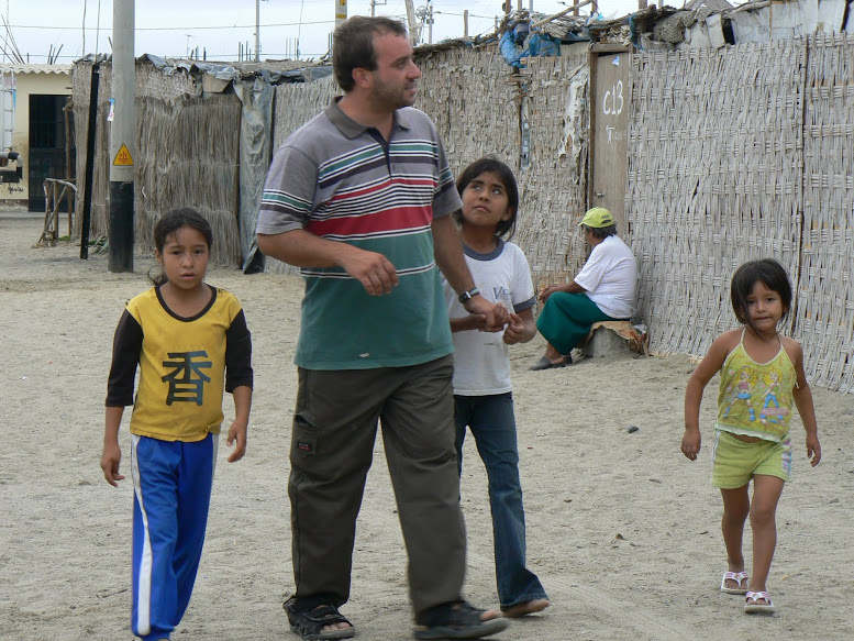 Father Samuele Fattini in Boavista district