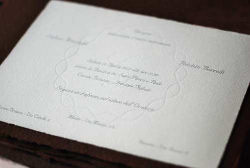 Horizontal invitation, gray